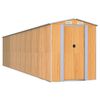 vidaXL Gar&eth;sk&uacute;r Lj&oacute;sbr&uacute;nt 192x855x223 cm Sinkh&uacute;&eth;a&eth; St&aacute;l