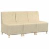 vidaXL Sofaeiningar &aacute;n handfanga 3 pcs Rj&oacute;malitur 55 x 74 x 82 cm