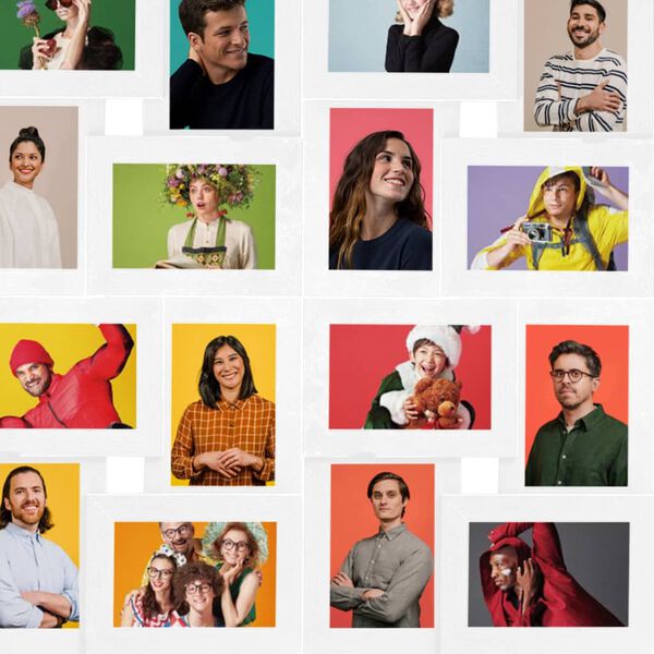 vidaXL Myndarammar á 24x(10x15 cm) Mynd Hvítur MDF