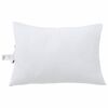 vidaXL Koddi me&eth; kodda Hv&iacute;tt 60 x 40 x 20 cm P&oacute;l&yacute;ester