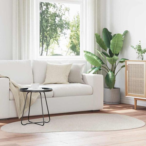 vidaXL Sv&aelig;&eth;isteppi HUARTE Sandur 140 x 200 cm P&oacute;l&yacute;ester