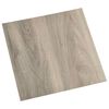 vidaXL G&oacute;lflagnir 5,11 m&sup2; 55 pcs PVC Vi&eth;ar litur