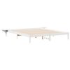 vidaXL R&uacute;mfati me&eth; hli&eth;arbor&eth;um Hv&iacute;tt 180 x 220 cm Solid furuhikk