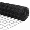 vidaXL Evr&oacute;psk gir&eth;ing Gr&aacute;r 0.6 x 25 m PVC-h&uacute;&eth;a&eth;ur j&aacute;rn