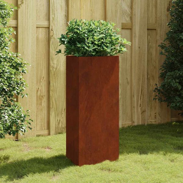vidaXL Gr&oacute;&eth;urker 40x34,5x75 cm Corten St&aacute;l
