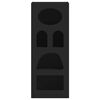 vidaXL Vi&eth;beinteyfla Svartur 40 x 35 x 100,5 cm Samsettur vi&eth;ur