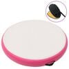 vidaXL Uppbl&aacute;sanleg Fimleikad&yacute;na me&eth; Pumpu 100x100x20 cm PVC Bleik