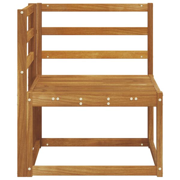 vidaXL &Uacute;ti Hornsofa Hrein akas&iacute;utr&eacute; N&aacute;tt&uacute;rulegur 63 x 63 x 73 cm