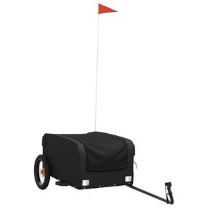 vidaXL Rei&eth;hj&oacute;lavagn Svartur 30 kg J&aacute;rn