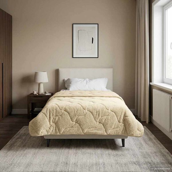 vidaXL Full &aacute;rs d&yacute;na S&iacute;&eth;la&eth; Rj&oacute;malitur 155 x 200 cm