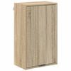 vidaXL Ba&eth;herbergissk&aacute;pur Vegghengt Sonoma Eik 39 x 23,5 x 65 cm