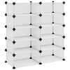 vidaXL Sk&oacute;rekki Gegns&aelig;r 84x32x88,5 cm PP