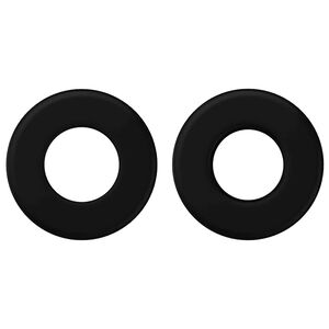 vidaXL F&oacute;tboltabor&eth;stopparar 10 pcs Hv&iacute;tt 3 x 3 x 2 cm HIPS