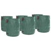 vidaXL Gar&eth;ruslapokar 12 pcs Gr&aelig;nn 79 x 79 x 99,5 cm P&oacute;l&yacute;pr&oacute;p&yacute;len