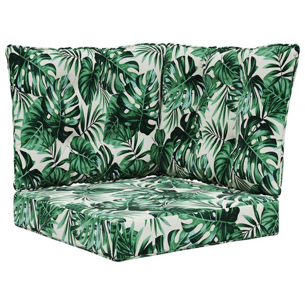 vidaXL Utandyriss&oacute;fap&uacute;&eth;i 3 pcs Bladmyll P&oacute;l&yacute;ester