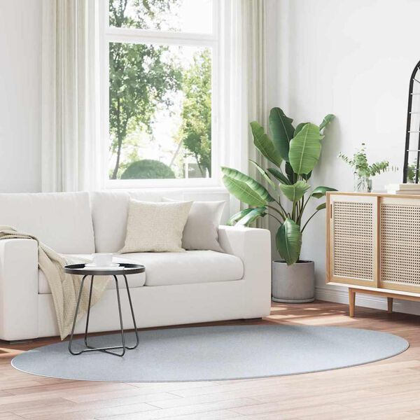 vidaXL Teppi HUARTE Gr&aacute;r 230 x 160 cm 100% p&oacute;l&yacute;ester