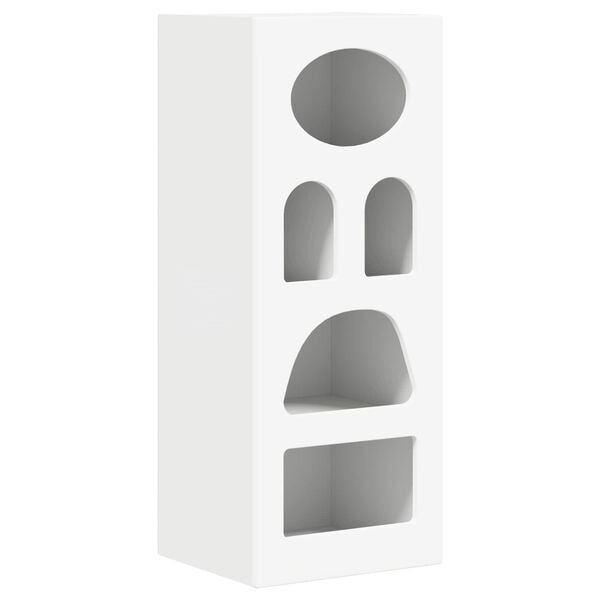 vidaXL Vi&eth;beinteyfla Hv&iacute;tt 40 x 35 x 100,5 cm Samsettur vi&eth;ur