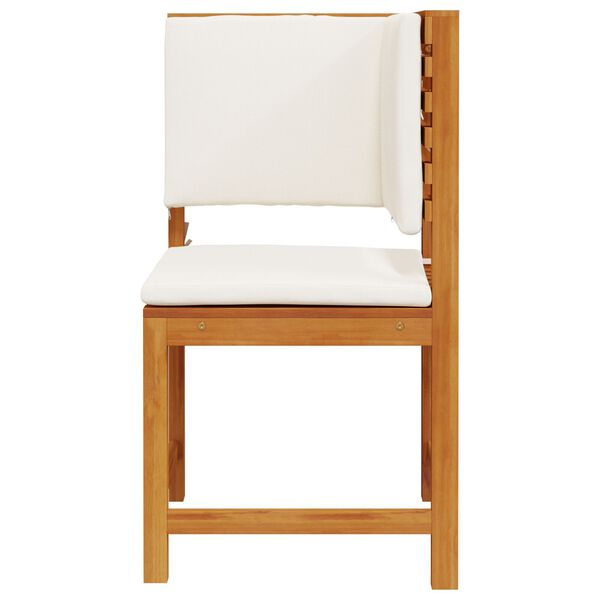 vidaXL Garðstóll Brúnn 50 x 50 x 91cm Gegnheill akasíuviður