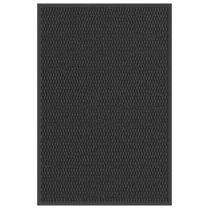 vidaXL Dyramotta Svart 60x90 cm