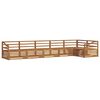 vidaXL &Uacute;ti s&oacute;fasett 6 pcs N&aacute;tt&uacute;rulegur Hrein akas&iacute;utr&eacute;