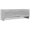 vidaXL fatask&aacute;pur Gr&aacute;r Sonoma 100x32,5x35 cm Hanna&eth;ur vi&eth;ur