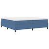 vidaXL Palla-r&uacute;mgrindur Bl&aacute;r 200 x 200 cm Korduroy efni