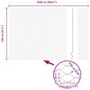 vidaXL Gir&eth;ingarp&oacute;stur Silfur 25 x 1,2 m (25 mm net) St&aacute;l