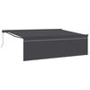 vidaXL H&aelig;gt a&eth; draga saman skyggni Antras&iacute;t 450 &times; 300 cm