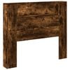 vidaXL H&ouml;f&eth;agafl Rau&eth;-eik 120 x 16,5 x 103,5 cm Samsettur vi&eth;ur