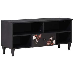 vidaXL Geymsk&aacute;pur Marglitur 100 x 33,5 x 46 cm Hart mang&oacute;tr&eacute;