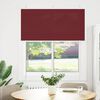 vidaXL Pleated Blind Bordeaux Rautt 115x150 cm Efni Breidd 114,4 cm