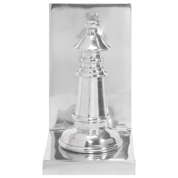 vidaXL B&oacute;kasto&eth;ir 2 pcs Silfur 11 x 12 x 19,5 cm &Aacute;l