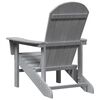 vidaXL Adirondack st&oacute;ll Lj&oacute;sgr&aacute;r 82 x 74 x 92 cm HDPE