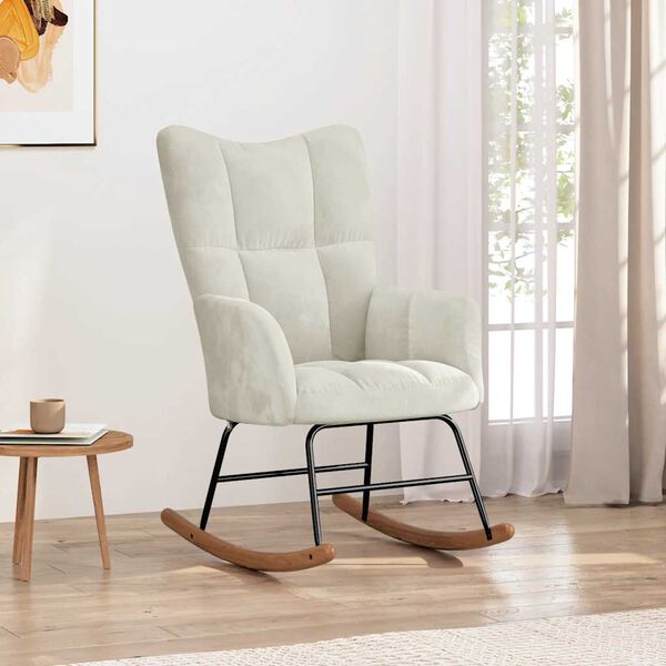 vidaXL Ruggust&oacute;ll Rj&oacute;mahv&iacute;tur Flauel