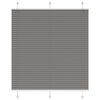 vidaXL Pliss&eacute; gard&iacute;na Antras&iacute;t 115x100 cm Efni Breidd 114,4 cm