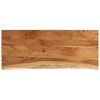 vidaXL Ba&eth;herbergisplata 140x60x2,5cm R&eacute;tthyrnd Gegnheill Akas&iacute;uvi&eth;ur
