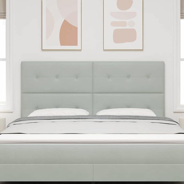 vidaXL LED h&ouml;fu&eth; Me&eth; LED r&aelig;ma lj&oacute;sum Lj&oacute;sgr&aacute;r 180 cm P&oacute;l&yacute;ester