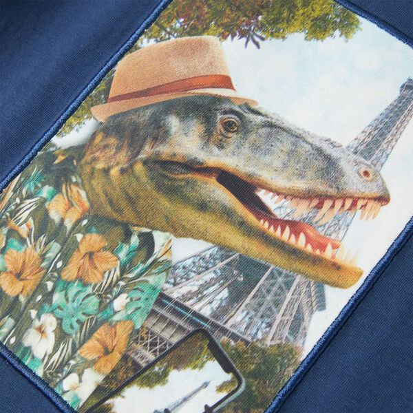 Krakkastuttermabolur D&ouml;kkbl&aacute;r 140