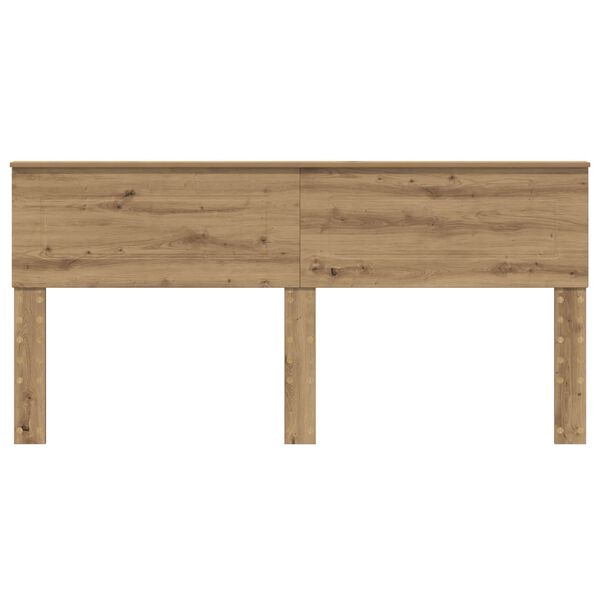 vidaXL H&ouml;f&eth;agafl Artisan Eik 90 cm Samsettur vi&eth;ur