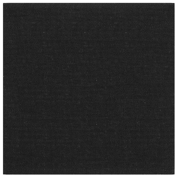 vidaXL Veggþil 12 stk. Svört 30x30 cm Efni 1,08 m²