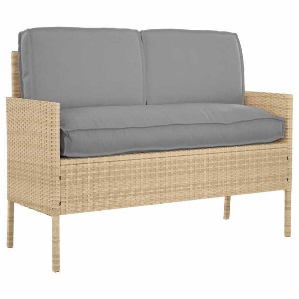 vidaXL P&uacute;&eth;asett 3 pcs Gr&aacute;r Oxford efni