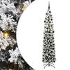 vidaXL Gervi j&oacute;latr&eacute; me&eth; 300 LED Gr&aelig;nn 240 cm PVC, st&aacute;l og plast