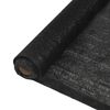 vidaXL N&aelig;&eth;isnet HDPE 2x25 m Svart
