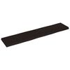 vidaXL Bor&eth;plata 180x40x(2-6)cm Me&eth;h&ouml;ndla&eth;ur Vi&eth;ur N&aacute;tt&uacute;rulegar Br&uacute;nir