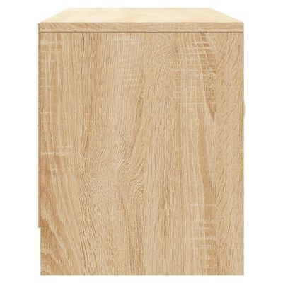 vidaXL Sjónvarpsskápur Sonoma Eik 102x30x37,5 cm Samsettur Viður