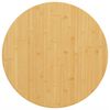 vidaXL Bor&eth;plata &Oslash;60x1,5 cm Bambus