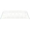 vidaXL Gróðurhús með Stálgrind Hvítt 24 m² 6x4x2 m