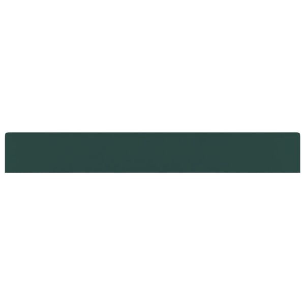 vidaXL Lúxus Handlaug með Opi fyrir Blöndunartæki Mött Dökkgræn 60x46 cm Postulín