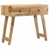 vidaXL Console Bor&eth; 90x32x75 cm Solid Wood Gr&oacute;ft Mang&oacute;