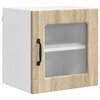 vidaXL Eldh&uacute;s sk&aacute;pur Sonoma Eik 40 x 31 x 40 cm Samsettur vi&eth;ur